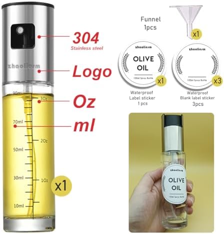 100ml Oil Sprayer for Cooking with Scale