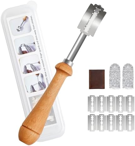 Bread Lame Sourdough Scoring Tool - Dough Scorer Cutter Knife with 10
