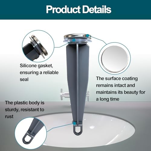 Bathroom Sink Pop-Up Stoppers Compatible with Moen 88994,3 Pack