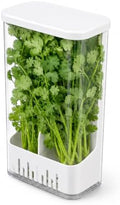 Herb Keeper Storage Container with Removable Partition