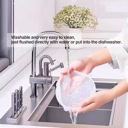 Silicone Replacement Lids for Pyrex 7202-PC, 6 PCS