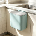 1.85 gal Hanging Kitchen Compost Bin with Lid, Stainless Steel