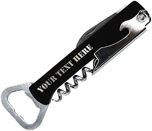 My Personal Memories Custom Engraved Wine and Beer Corkscrew Multi