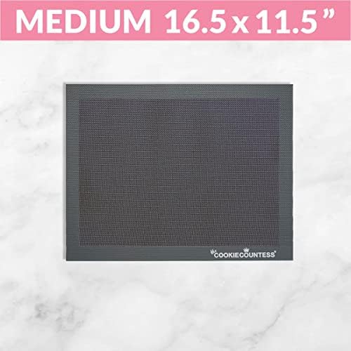 16.5 X 11.5 Mesh Non-Stick Baking Mats, Medium, Set of 2, Fits what is
