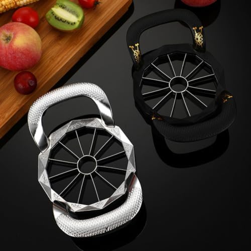 Zinc Alloy Apple Cutter, 7.87"x3.94"x1.18" (Black 12)