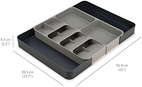Joseph Joseph DrawerStore Expanding Flatware Cutlery, Utensil &
