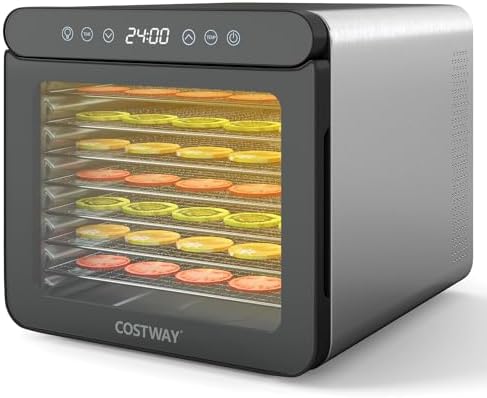 COSTWAY 7-Tray Stainless Steel Food Dehydrator