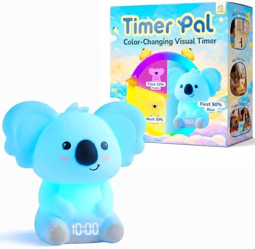 Timer Pal, Koala Visual Timer, 0-99 Minutes