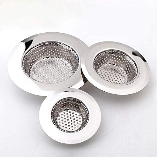 Hair Catcher Shower Drain(3 Pack), Bathtub Drain Cover, Sink Tub Drain