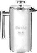 Personalized Stainless Steel Coffee French Press