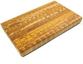 Larch Wood Canada End Grain Cutting Board, 17-3/4 x 11