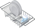 Simple Houseware Stainless Over Sink Counter Top Dish Drainer Drying