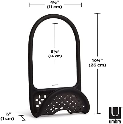Umbra Sling Flexible Sink Caddy, Black
