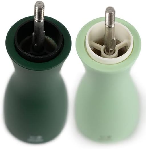 Peugeot Tahiti Salt and Pepper Mill Set, 6 in, Moss and Mint Green