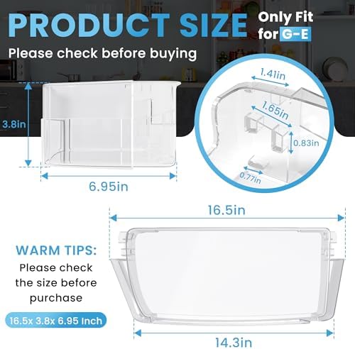 WR71X38318 WR71X24428 Refrigerator Door Shelf Bin Fit for G-E