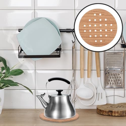 Teakettle Insulation Mat for Pots and Cups, PU Plastic
