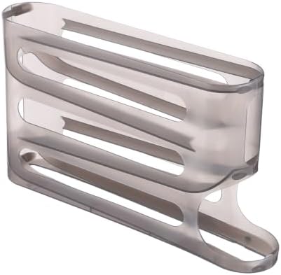 Egg Holder for Fridge, 4-Tier Auto Rolling FIFO Egg Dispenser for Eggs