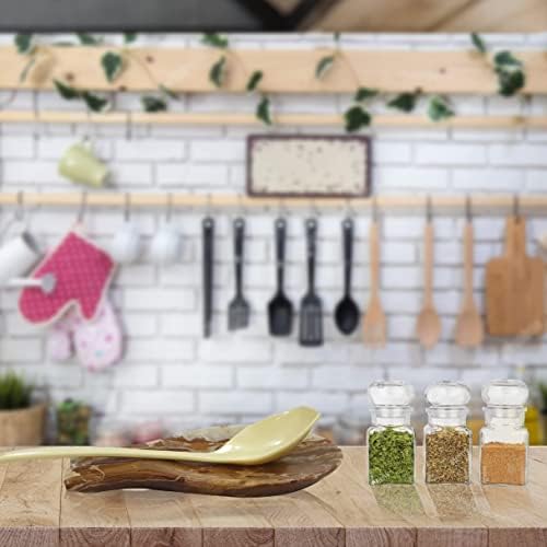 Luxury Handmade Multi Green Calcite Crystal Spoon Rest for Kitchen