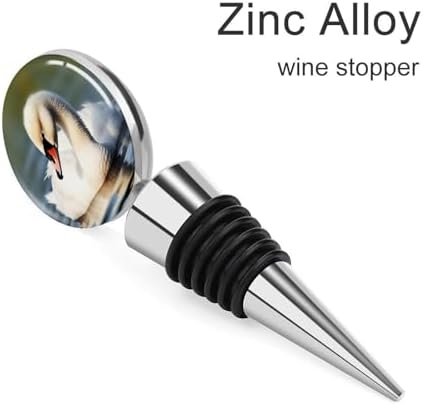 Cute Little Swan Wine Stopper Vacuum Alloy Wine Bottle Stopper