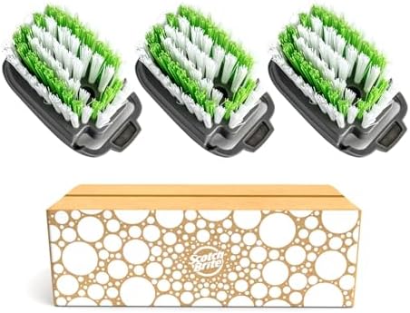 Scotch-Brite Non-Scratch Advanced Soap Control Dish Brush Refills, 3