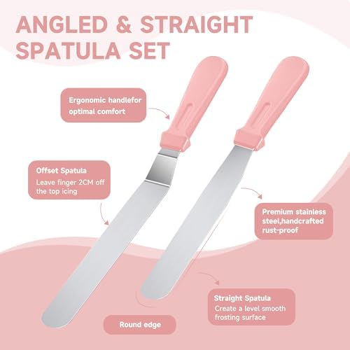 Boyun 138 Cake Decorating Kit, Baking Supplies Tools for Beginners &