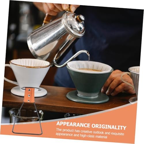 Adjustable Pour-over Coffee Dripper Stand Iron Base for Pitcher
