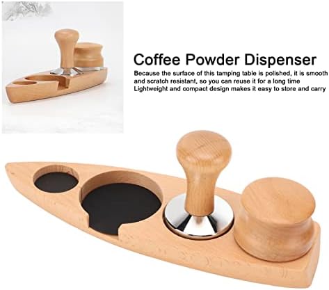 Coffee Powder Hammer Distributor Base Set, Hand Coffee Tamper