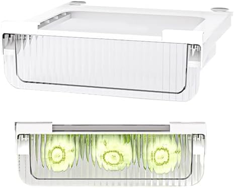 Fridge Storage Drawer Organizer - Pull Out Fridge Organizer Boxes