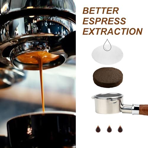 Espresso Paper Filter 58mm, 300pcs Disposable Espresso Puck Paper