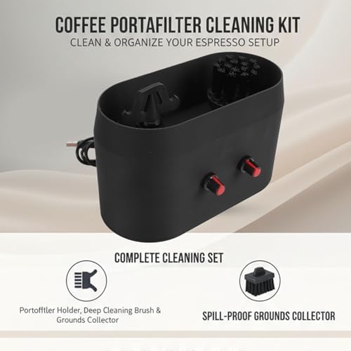 Fabater Coffee Portafilter Cleaning Kit, Automatic Portafilter Cleaner