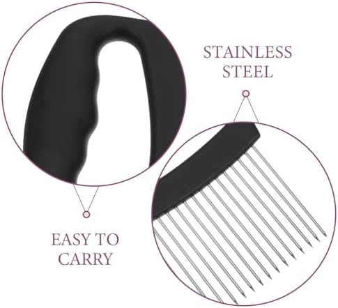 Stainless Steel Onion Slicer Holder for Eggs, Compact Food Prep Tool