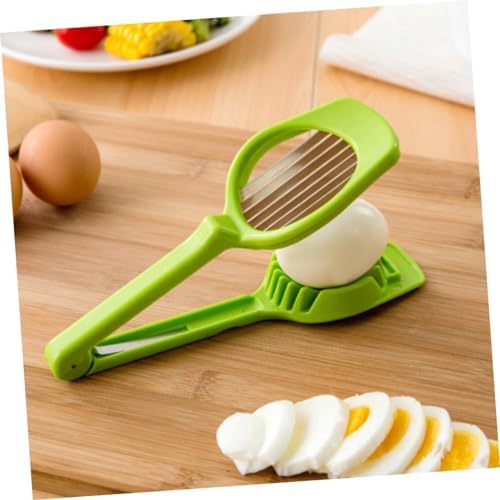 Multifunctional Egg Slicer for Mushrooms and Avocados, ABS Green