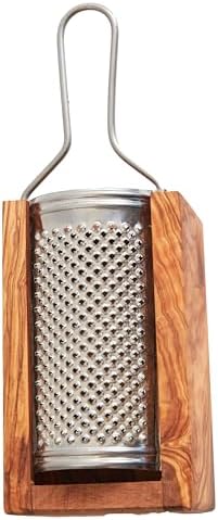 Italian Olivewood Parmesan Cheese Box Grater