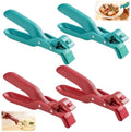 4PCS Hot Plate Gripper Tongs, Silicone