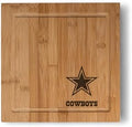 The Memory Company | Licensed NFL Bamboo Cheese Board with Utensils