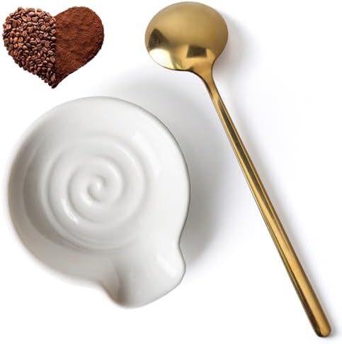 Coffee Spoon Rest for Coffee Bar Accessories Ceramic Coffee Spoon