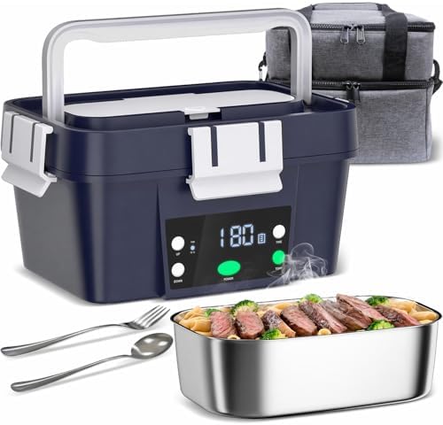 Cordless Electric Lunch Box, 6.7 Cups, 16000mAh