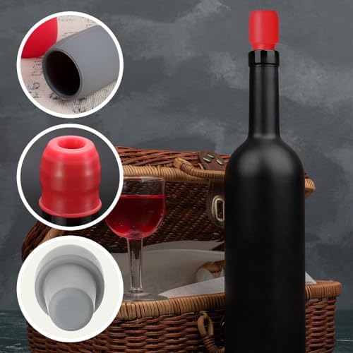 New Reusable Sparkling Wine Bottle Stopper, Wine Stoppers for Wine