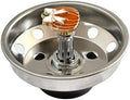 Stainless Steel Sink Strainer Stopper with Pumpkin Bowknot