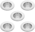 5 Pack Drain Cover Bathroom Sink Stainless Steel Sink Strainer