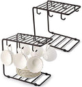 Hedume 2 Pack Metal Wire Tree Stand for Mug, Countertop or Pantry