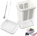 Greek Yogurt Strainer, 1.16Quarts Fine Mesh Strainer with Bag & Lid