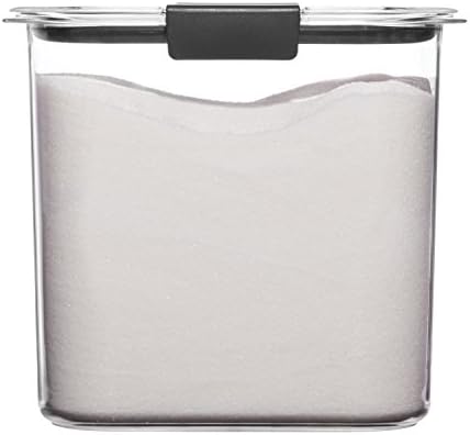 Rubbermaid Brilliance Pantry Storage Containers, 7.8 Cup and 12 Cup