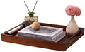 Acacia Wood Tray - 17X13 Large Ottoman Decorative Wooden Trays with