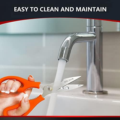 Kitchen Shears, Multi-function Heavy Duty Dishwasher Safe Poultry