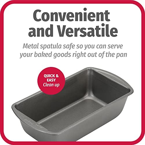 GoodCook Nonstick Loaf Pan 9 x 5-Inch Heavy-Duty Steel Bakeware with