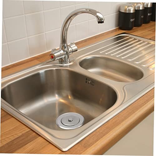 Stainless Steel Sink Strainer with Cover, Stopper, Drain Filter