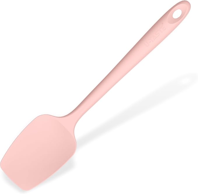Heat Resistant Silicone Spoon Spatula: U-Taste 600ºF High Heat Flexible 11.38in by U-Taste