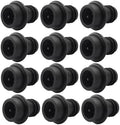 Wine Vacuum Stoppers - 12-Pack Reusable Rubber Wine Saver Preserver