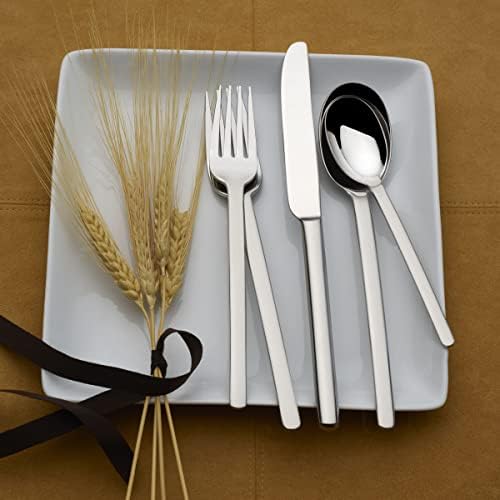 Mikasa Zena 20-Piece Flatware Set, Service for 4, 18/0 Stainless Steel